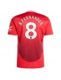 Manchester United Bruno Fernandes #8 Heimtrikot 2024-25 Kurzarm